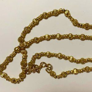 Gold Tone Necklace, Jewelry Accessory
